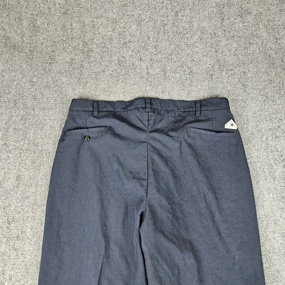 Bulwark FR Flame Resistant Navy Blue Nomex Work Pants Mens 40x29 4GMIBV50SM